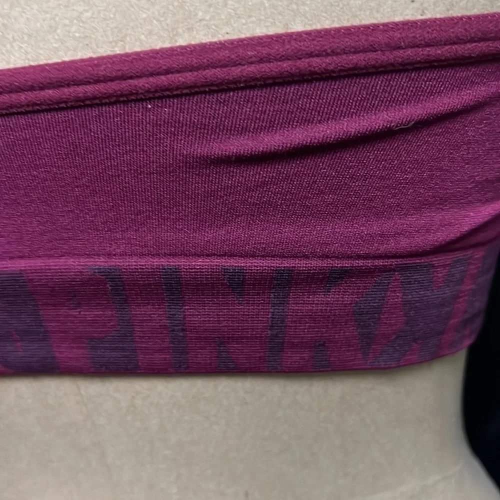 PINK Victoria’s Secret Cool & comfy bandeau in size XS Maroon in color